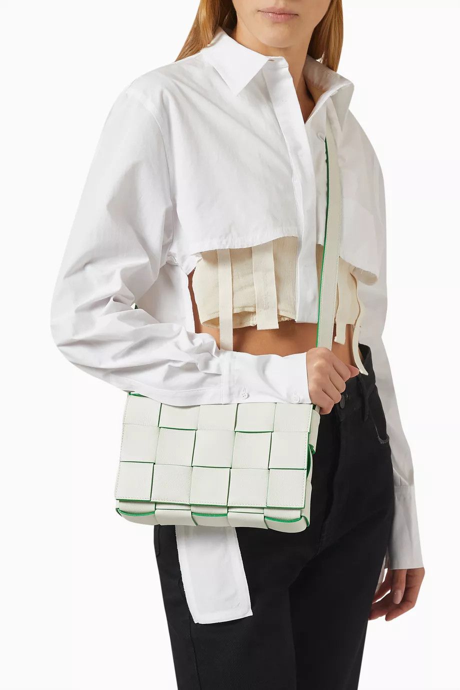 Bottega Veneta o1loc1c0824 Size: OS / Cassette in White Size ONE SIZE - 2 Thumbnail