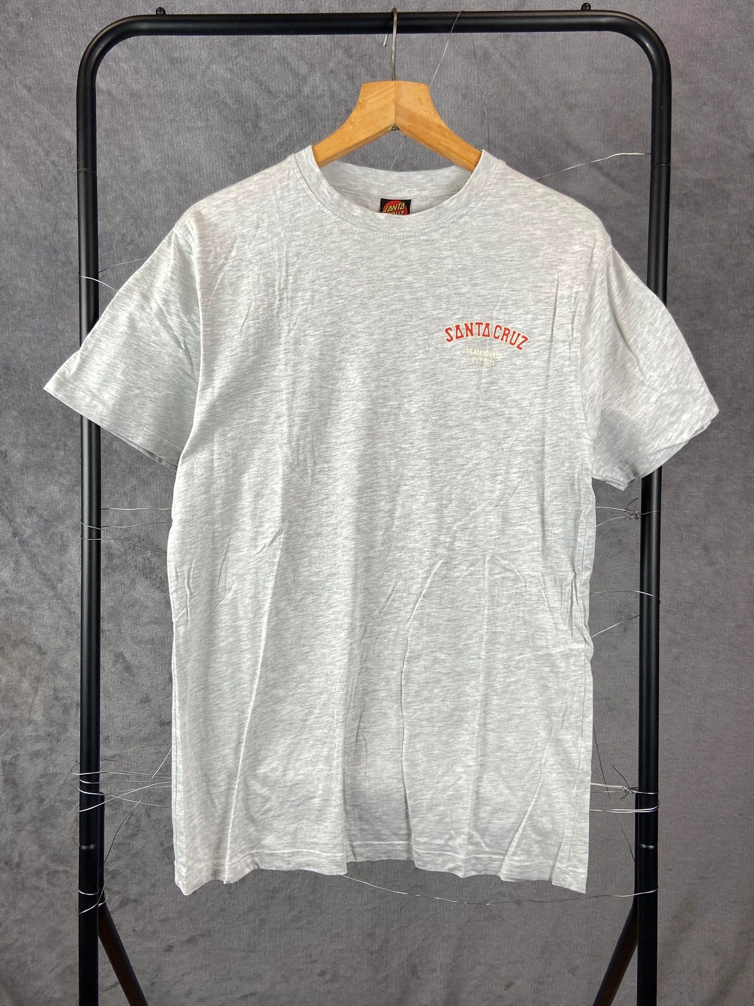 Santa Cruz Skateboards Santa Cruz Grey Tee / Clean Skate Heritage (M) Size US M / EU 48-50 / 2 - 3 Thumbnail