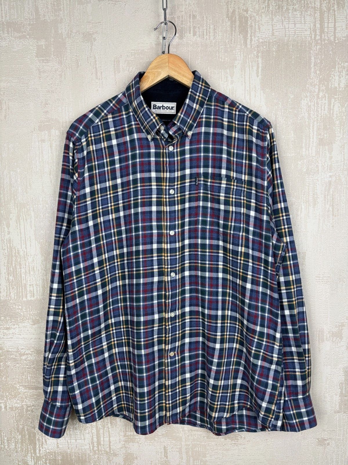 Barbour Barbour Alvin Plaid Shirt Button Down Tailored Fit Size US L / EU 52-54 / 3 - 3 Thumbnail