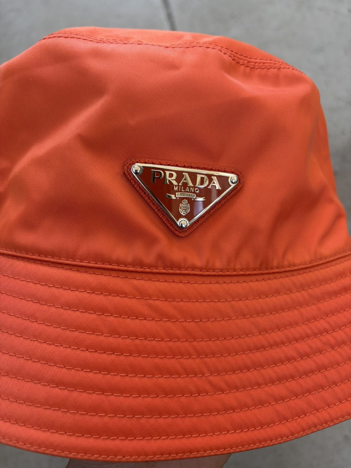 Prada Prada Nylon Bucket Hat - Extra Large Size ONE SIZE - 5 Thumbnail