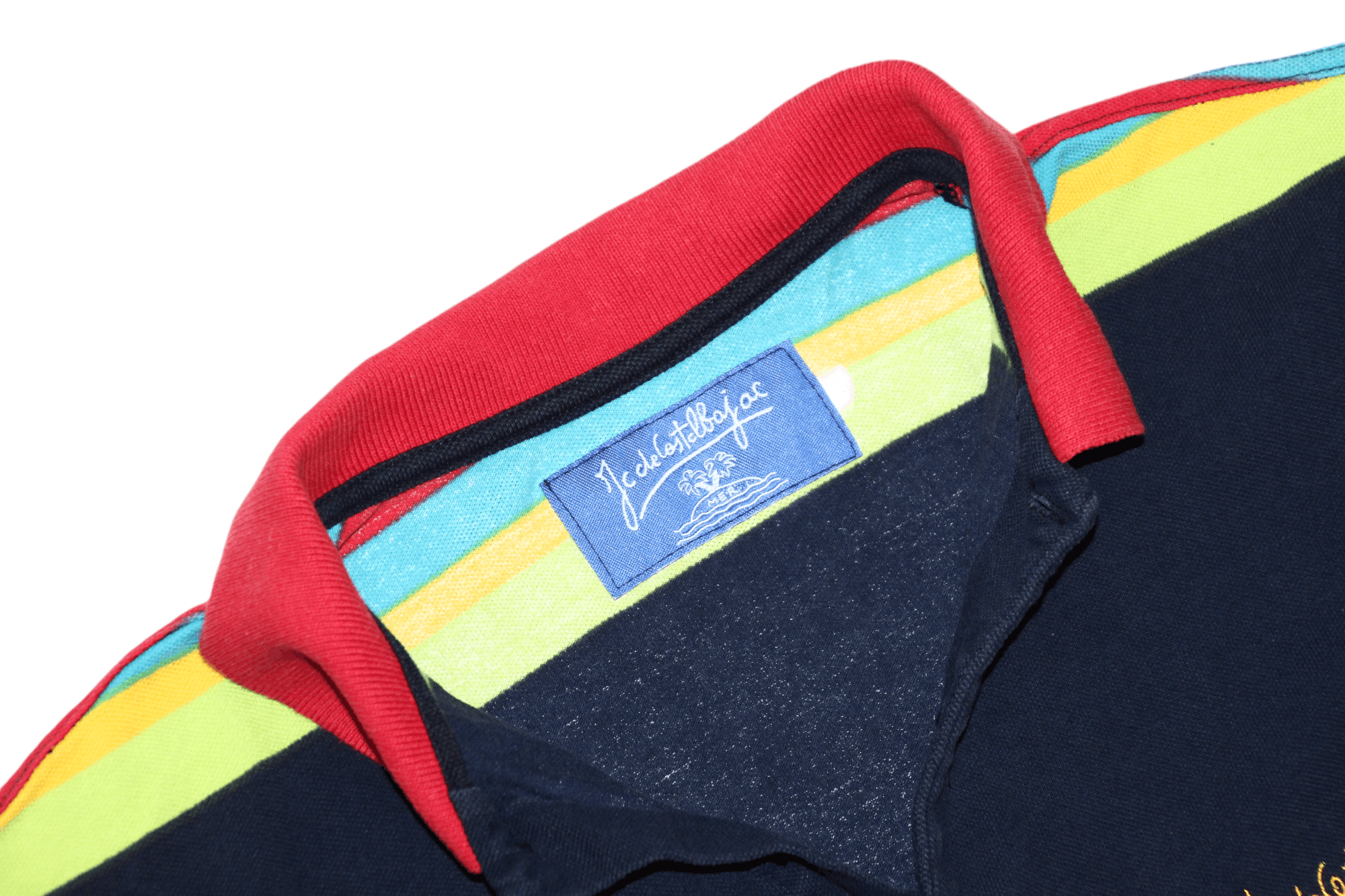 Jean Charles De Castelbajac Castelbajac coloured stripes mercerized cotton polo shirt Size US M / EU 48-50 / 2 - 4 Thumbnail