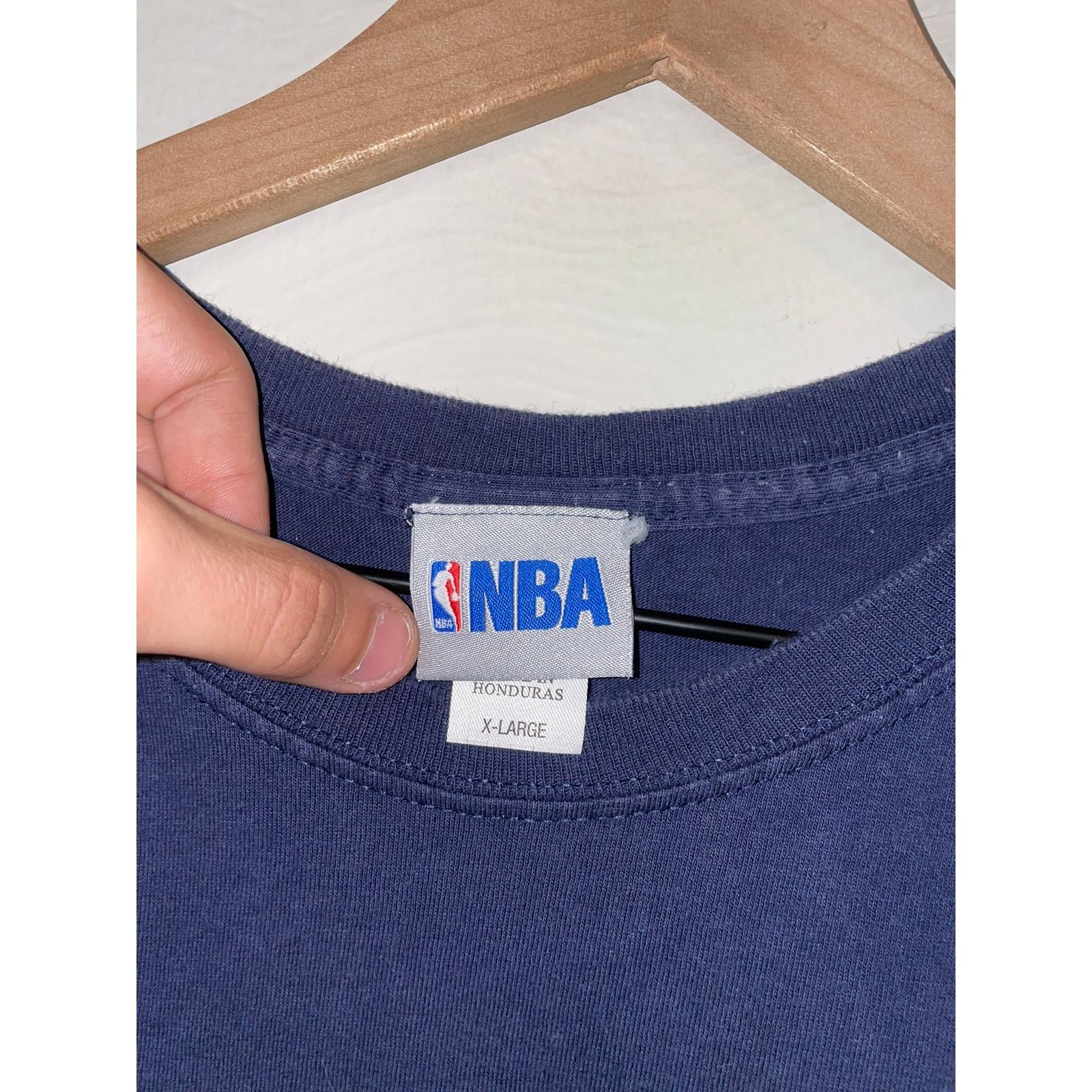 NBA NBA Dallas Mavs Shirt Mavericks Property Blue Tee 2000s XL Size US XL / EU 56 / 4 - 5 Thumbnail