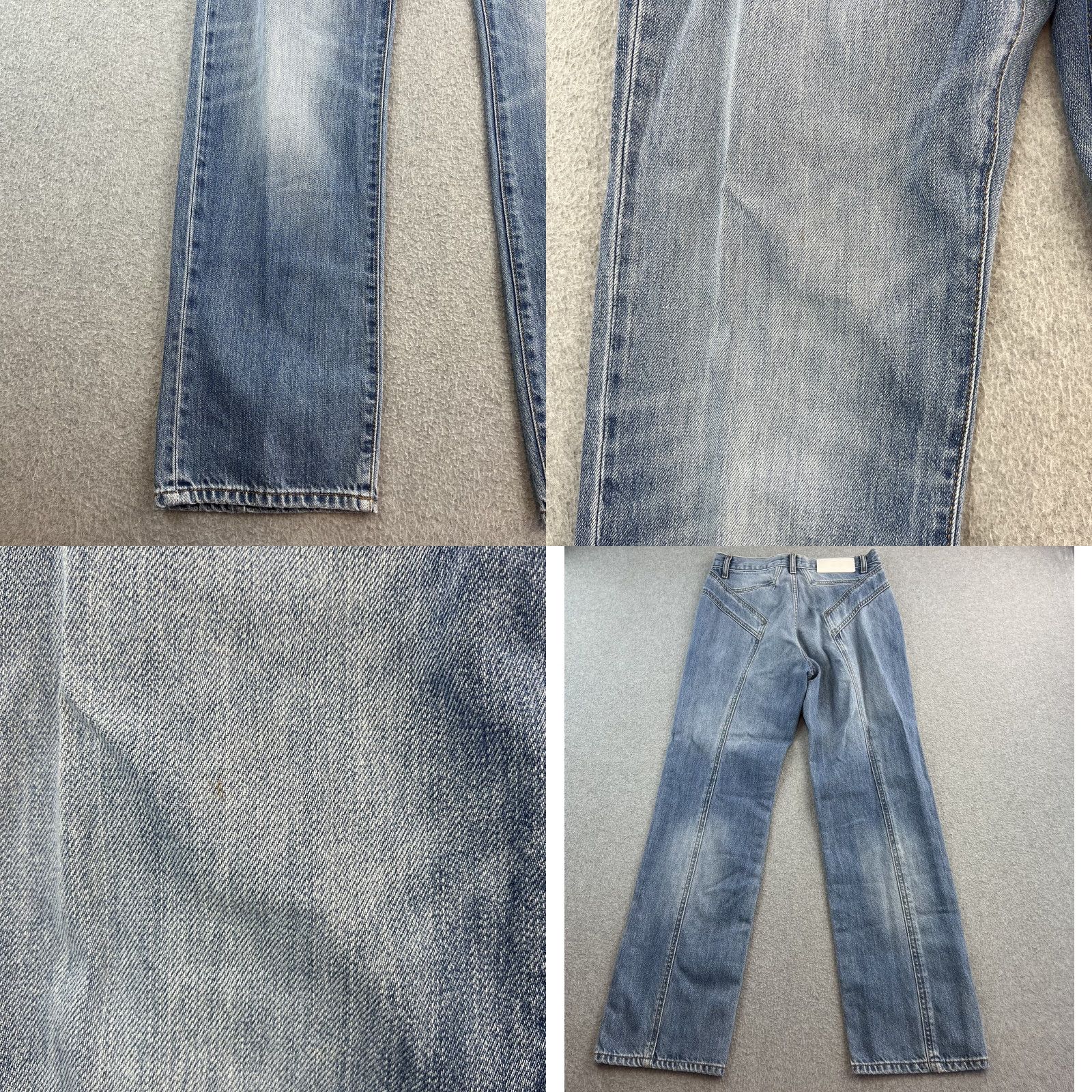 7 For All Mankind VINTAGE? (No) 7 For All Mankind Jeans Womens 28 Blue Denim Easy Straight Button Fly Size 28" / US 6 / IT 42 - 9 Thumbnail