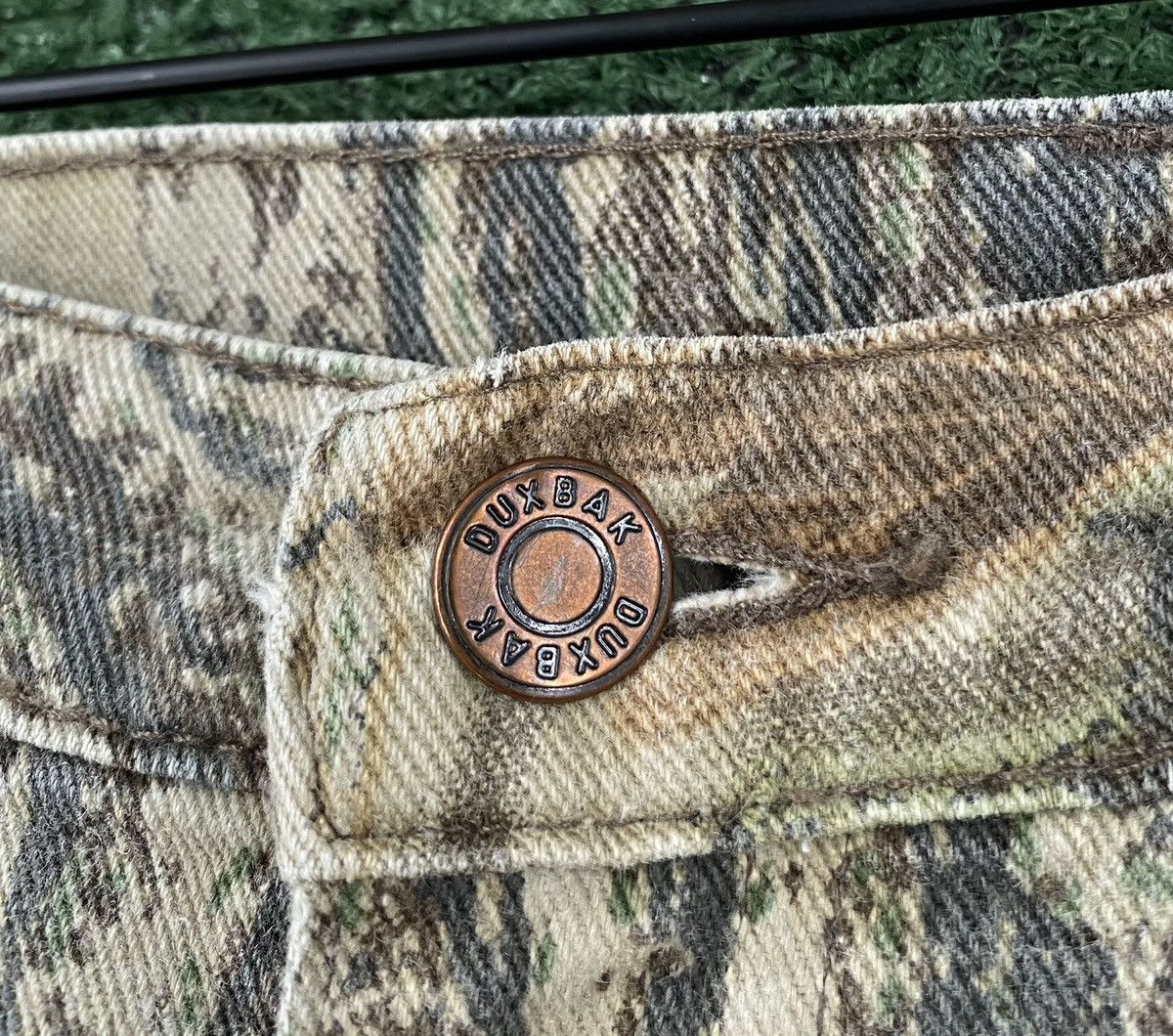 Other Vintage 90’s Duxbak Realtree Bark Leaf Camo Jeans Sz 38 Size US 38 / EU 54 - 3 Thumbnail