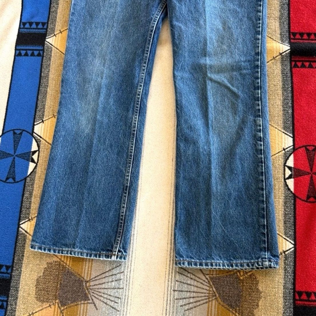Levi's VINTAGE Levi’s 517 Orange Tab Jeans 90s Mens 36x30 Made In USA Blue Size US 36 / EU 52 - 7 Thumbnail