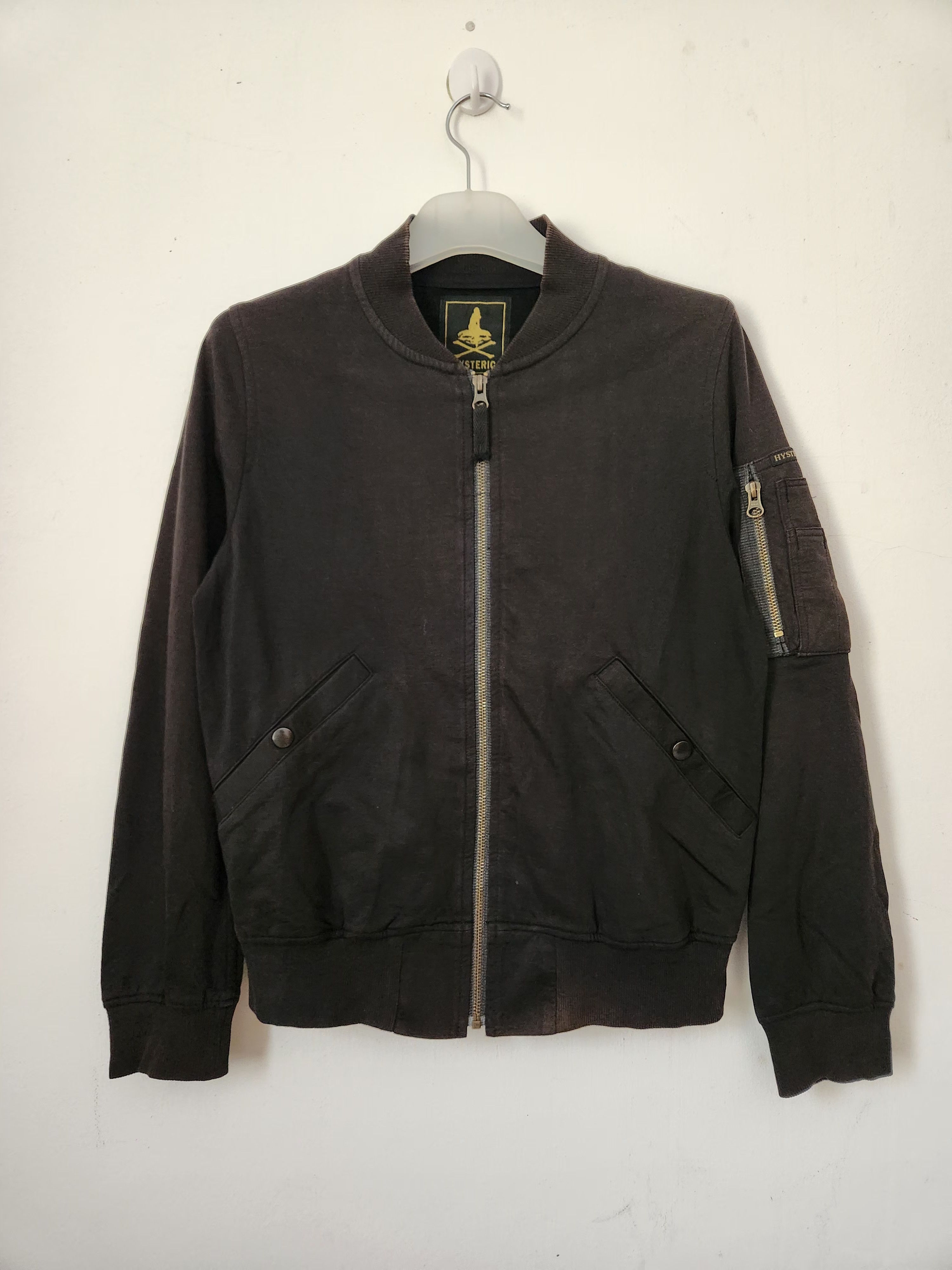 Hysteric Glamour Vintage Hysteric Bomber Black Jacket Size US M / EU 48-50 / 2 - 1 Thumbnail