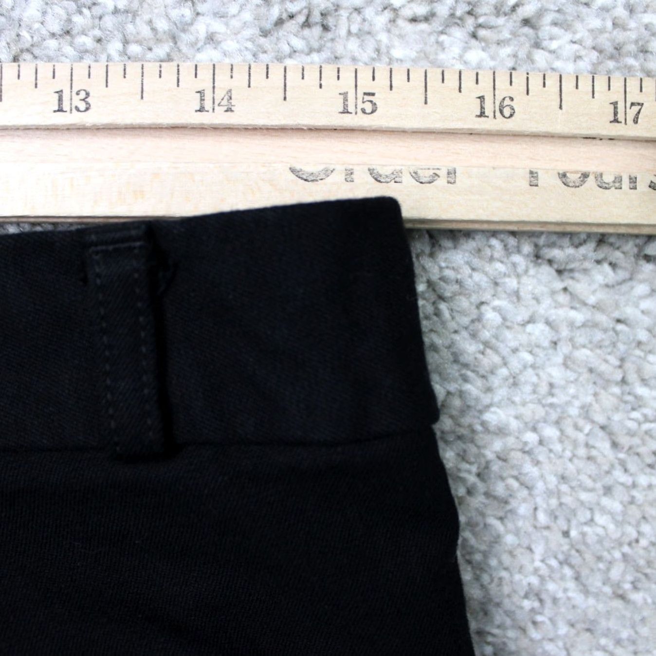 Banana Republic Banana Republic Sloan Pants Women 12 Black Rayon Cotton Stretch Slim Ankle Regular Rise 8.5-10.5 Size 34" / US 12 / IT 48 - 7 Thumbnail