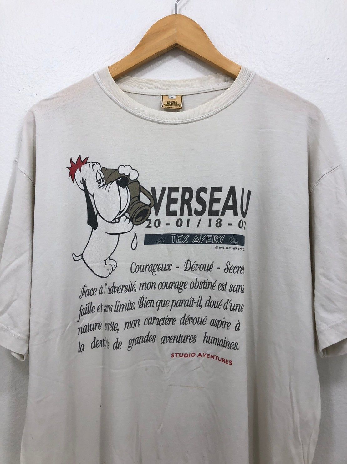 Cartoon Network × Vintage Vintage 1996’s Droopy Cartoon Network studio aventures BN Size US L / EU 52-54 / 3 - 1 Thumbnail