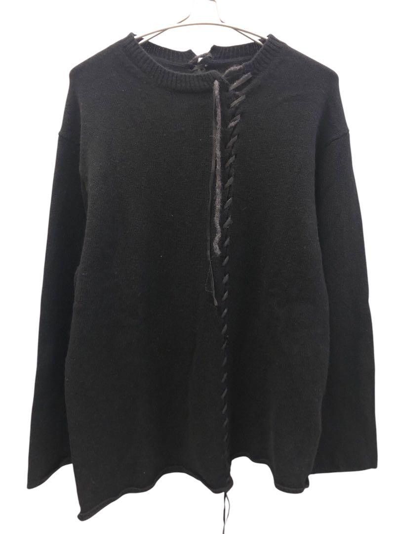 Yohji Yamamoto yohji yamamoto pour homme Leather String Long Cardigan Size US L / EU 52-54 / 3 - 3 Thumbnail