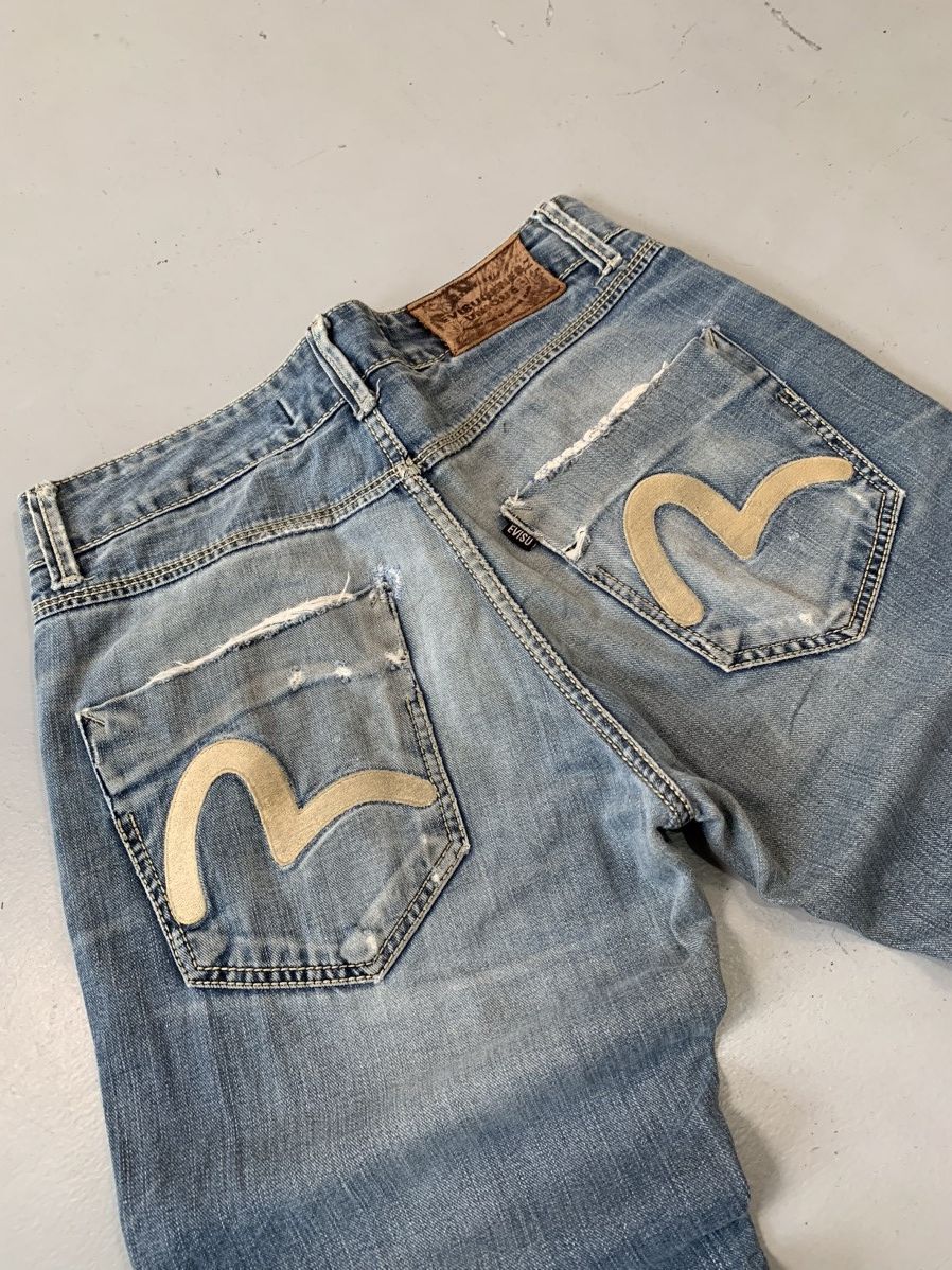 Japanese Brand Vintage Evisu inspired denim Size US 32 / EU 48 - 3 Thumbnail