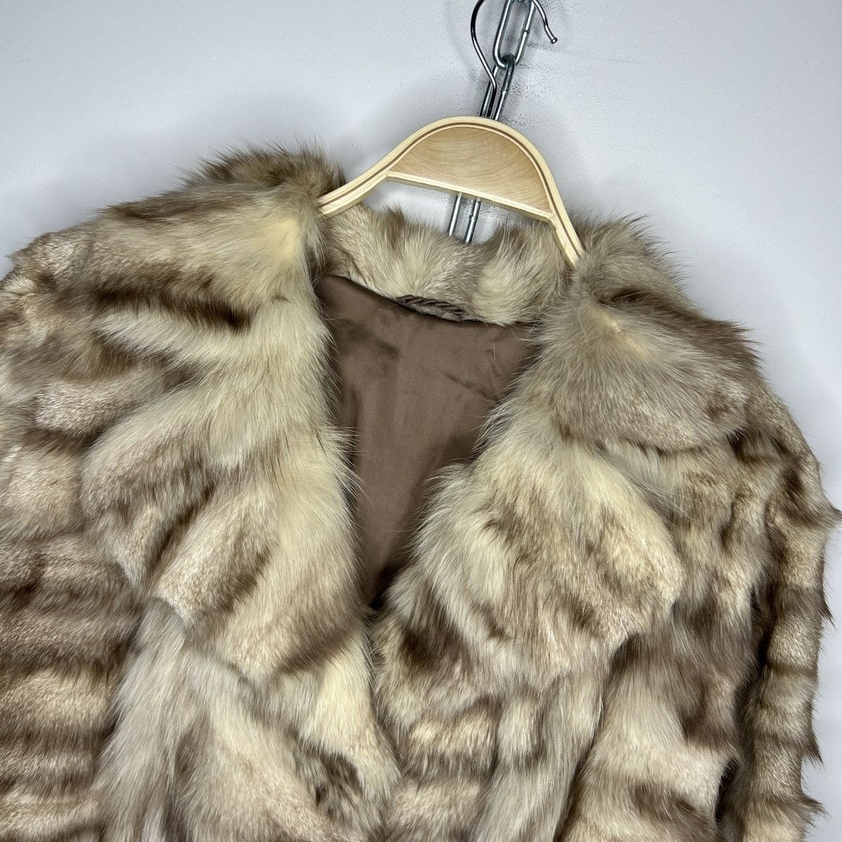 Vintage 90s Vintage Real Rabbit Fur Coat Jacket Heavy Opium Punk Y2K Size US S / EU 44-46 / 1 - 5 Thumbnail