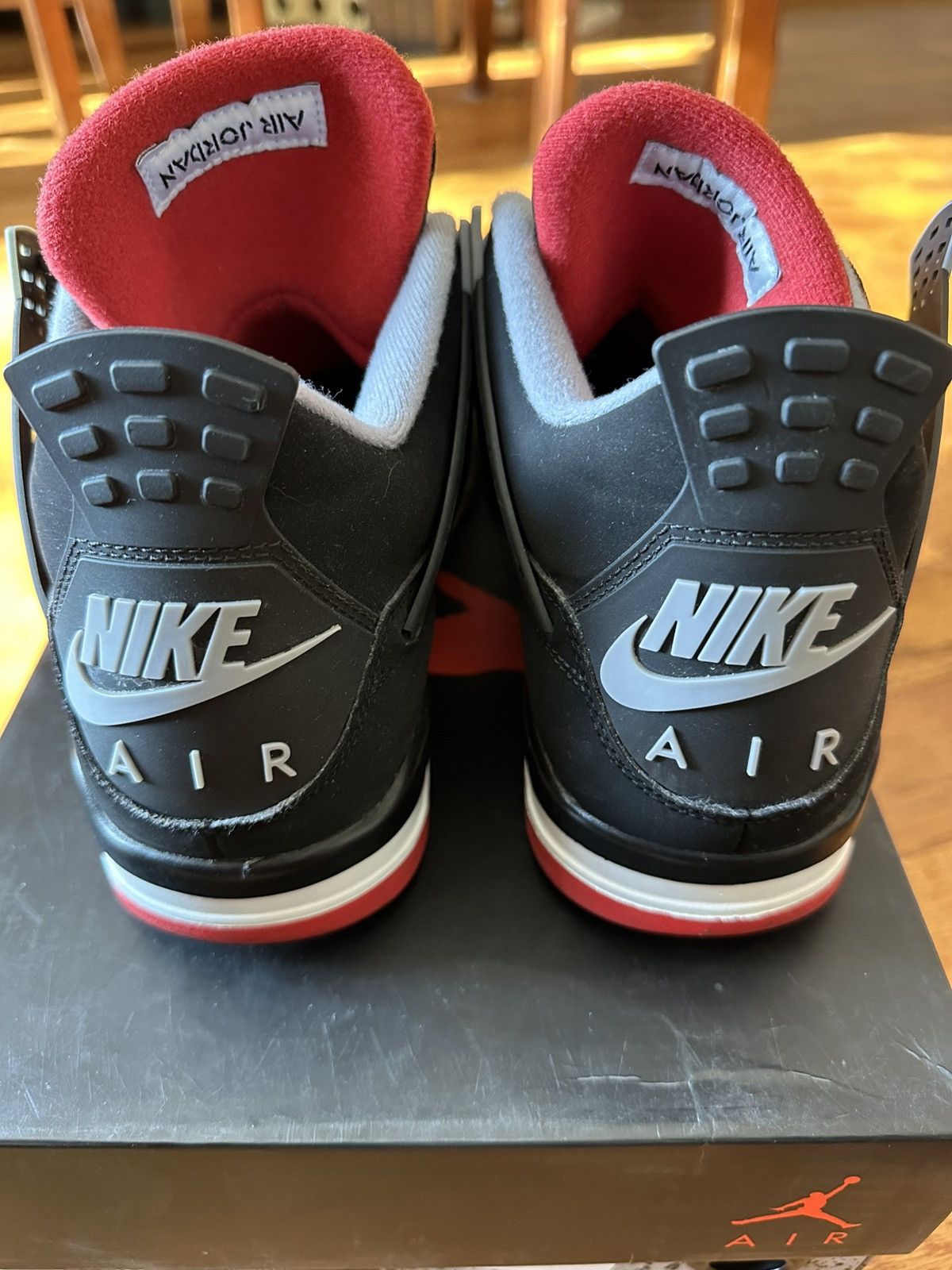 Jordan Brand × Nike Air Jordan 4 Bred Size US 12 / EU 45 - 5 Thumbnail