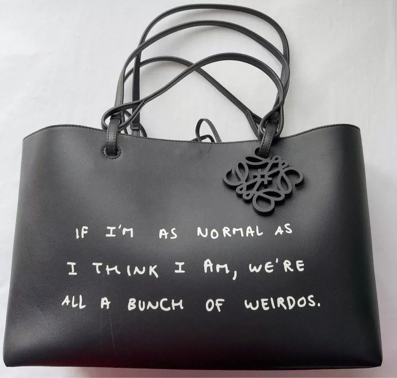 Loewe Loewe Joe Brainard Graffiti Tote Bag - dmc Size ONE SIZE - 1 Thumbnail