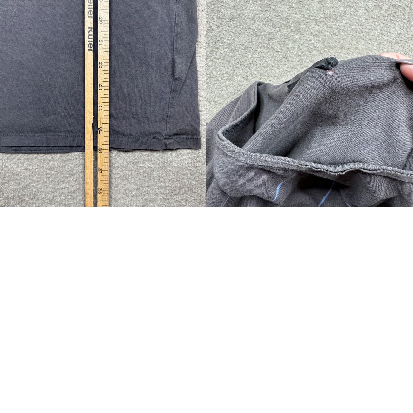 Zanerobe ZANEROBE Shirt Adult Small Gray Short Sleeve Crew Neck Logo Size US S / EU 44-46 / 1 - 8 Thumbnail