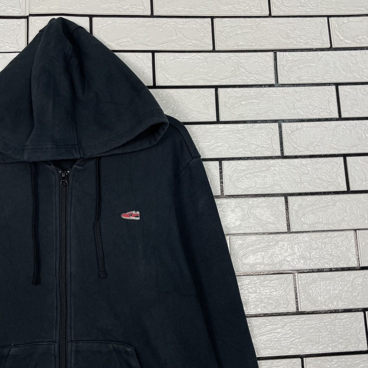 New Balance New Balance Black Zipper Hoodie Size US M / EU 48-50 / 2 - 5 Thumbnail