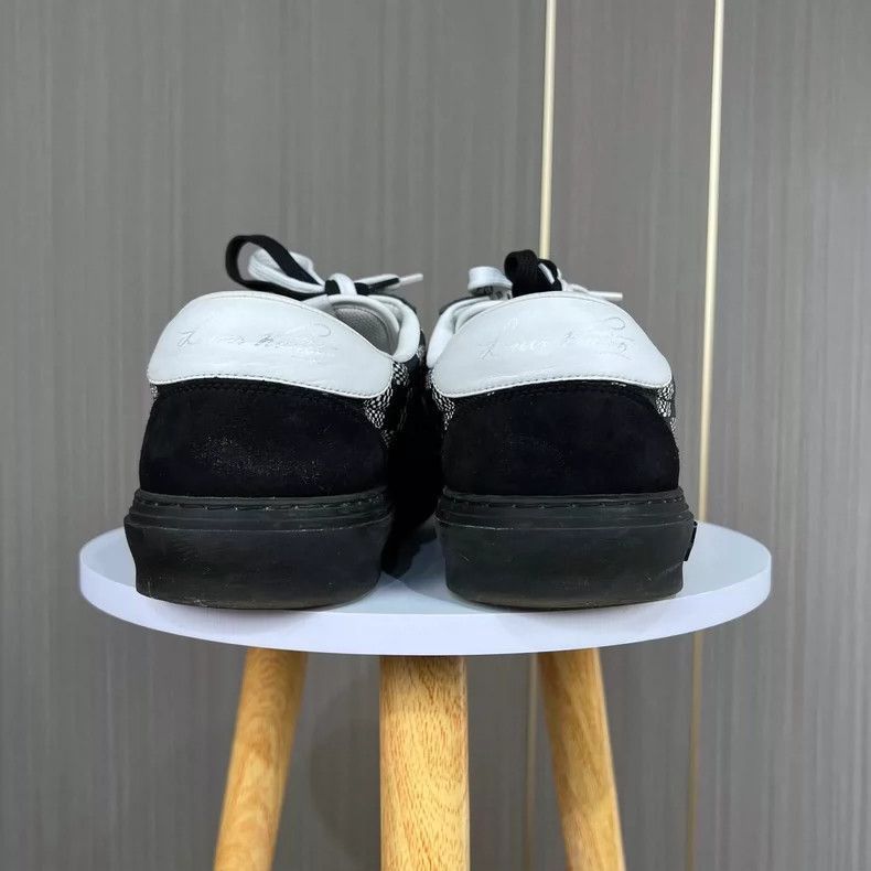 Louis Vuitton Louis Vuitton Ollie Series Black Checkered Sneakers-2506 Size US 7 / EU 40 - 4 Thumbnail