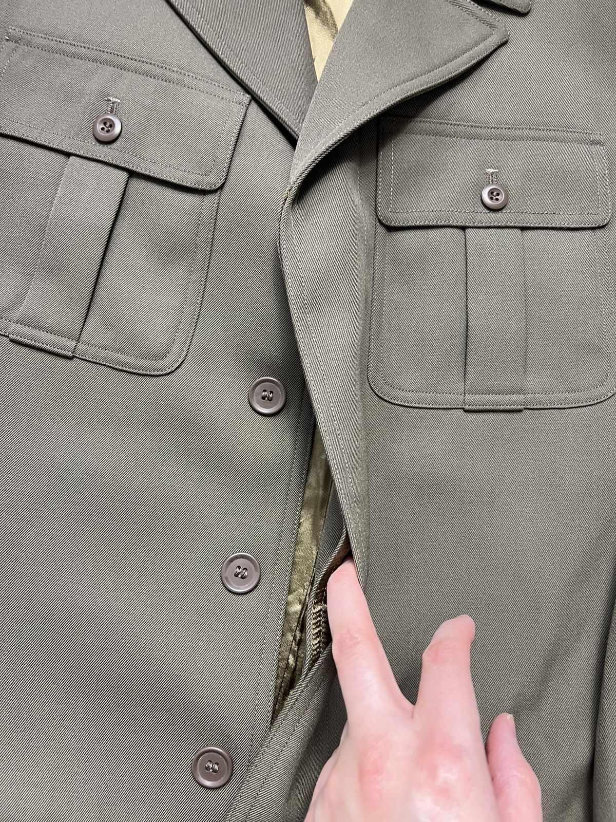 Vintage Olympic Military Jacket Vintage 90's 00's New Army Size US L / EU 52-54 / 3 - 5 Thumbnail