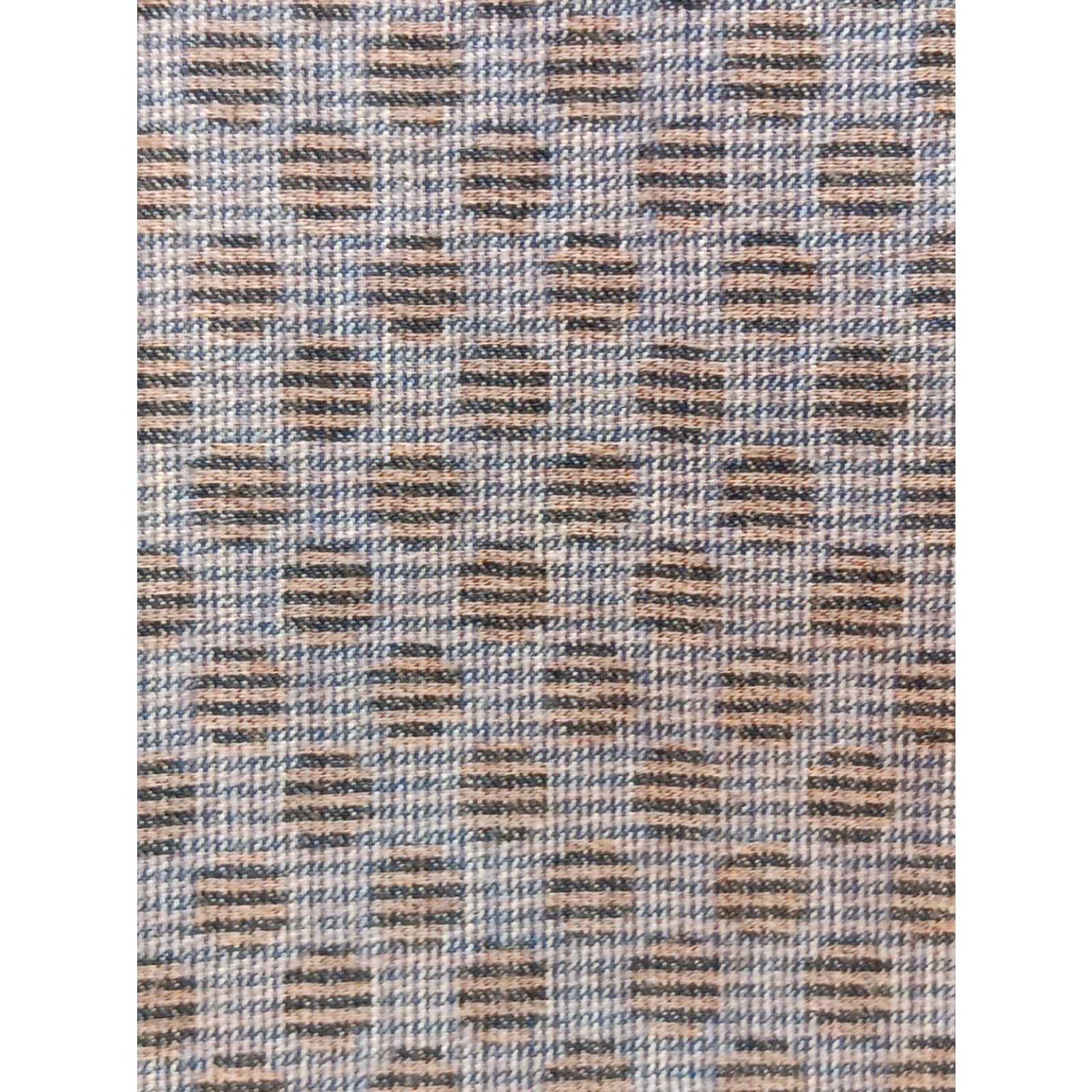 Eton Eton Shirt Mens 16/41 Slim Fit Dress 100% Cotton Blue-Gray Geometric Brown Dots Size 42R - 6 Thumbnail