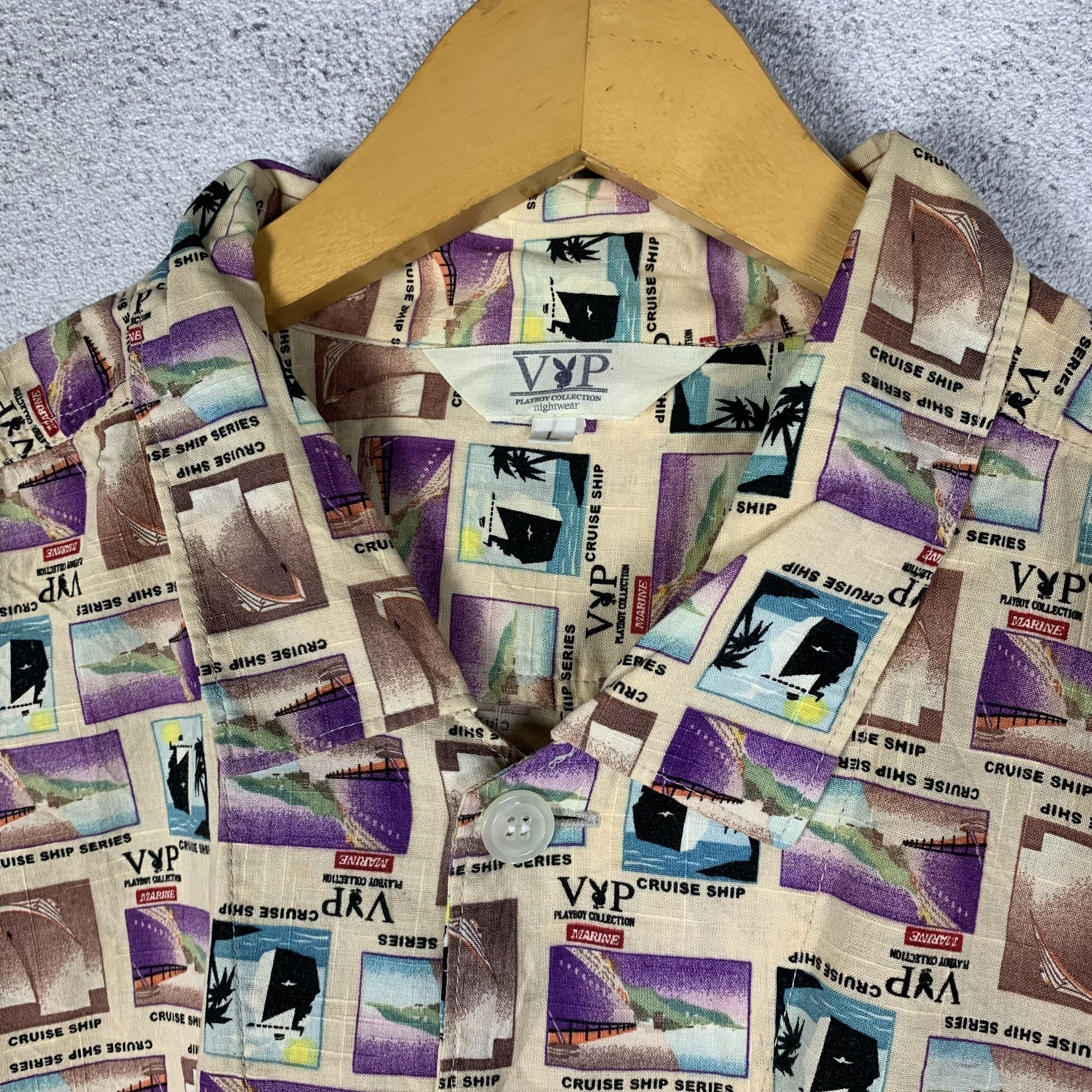 Playboy Vintage Playboy Collection Button Up Shirt Size US L / EU 52-54 / 3 - 5 Thumbnail