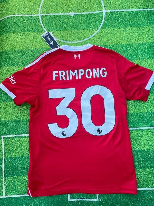 Adidas Adidas Liverpool 25/26 Frimpong Home Jersey Size M Size US M / EU 48-50 / 2 - 1 Thumbnail