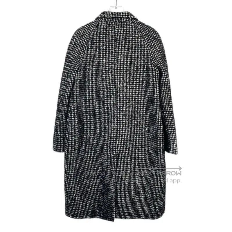 Yves Saint Laurent YSL Color-Block Wool Blend Women's Coat . Size XS / US 0-2 / IT 36-38 - 2 Thumbnail