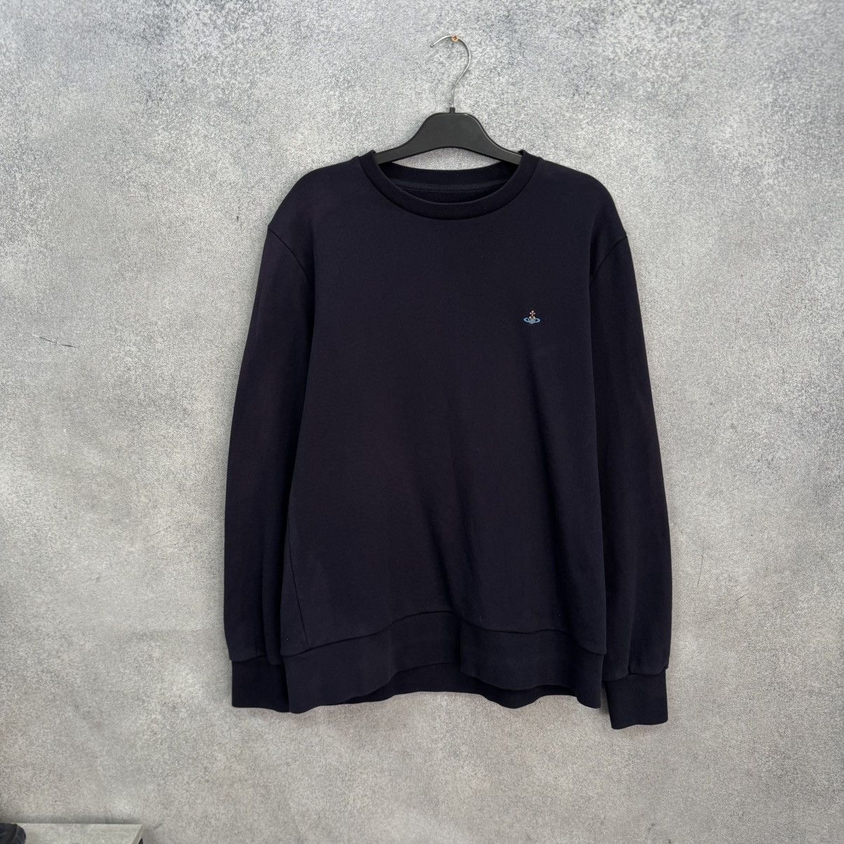 Vivienne Westwood Vintage Vivienne Westwood Sweatshirt Small Logo Orb Pullover Size US M / EU 48-50 / 2 - 1 Thumbnail