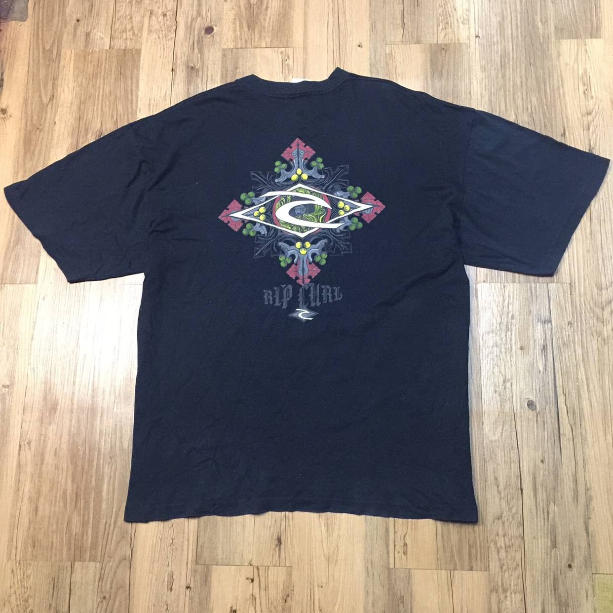 Rip Curl Vintage 00s 90s Ripcurl Local Motion Hawaiian Surf Tee Size US XL / EU 56 / 4 - 1 Thumbnail