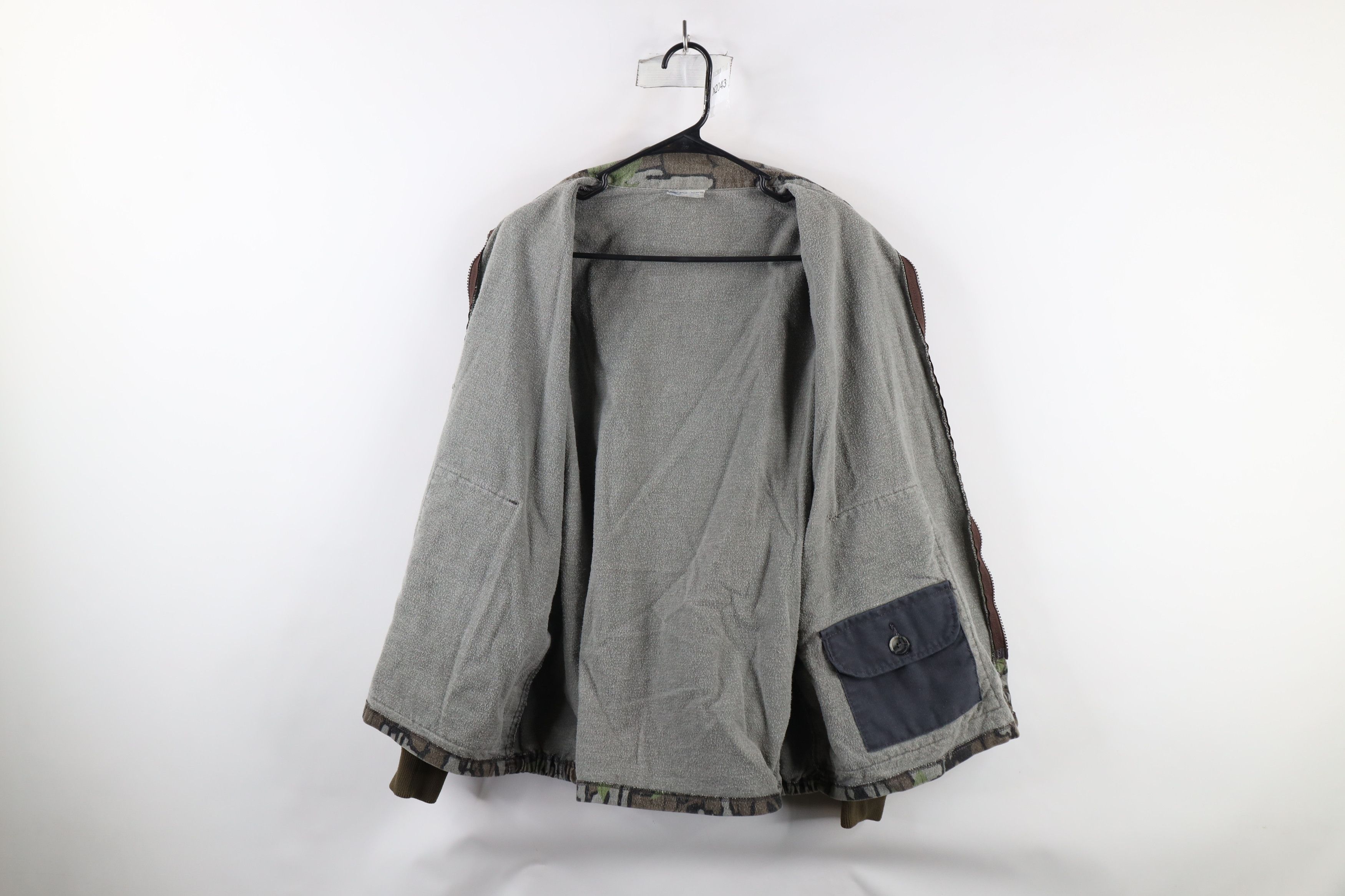 Vintage Vintage 90s Streetwear Camouflage Chamois Cloth Jacket USA Size US XXL / EU 58 / 5 - 13 Thumbnail