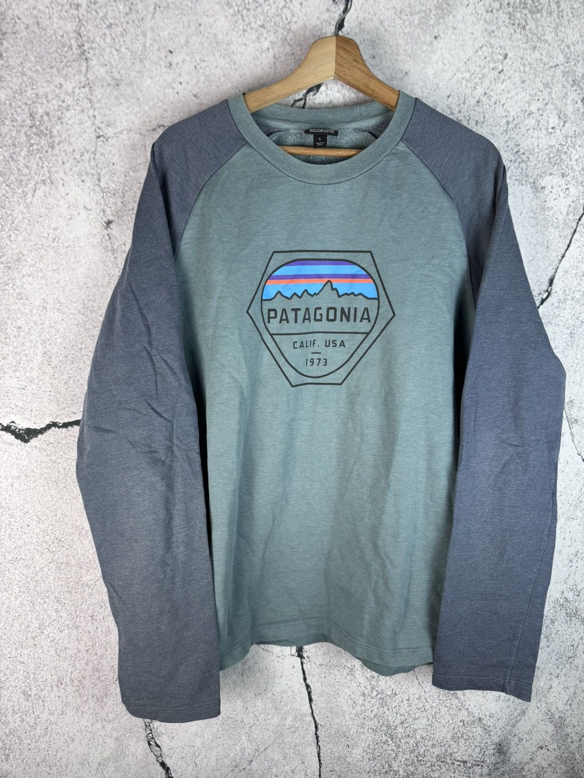 Patagonia VINTAGE Y2K PATAGONIA BIG LOGO LIGHT SWEATSHIRT STREETWEAR Size US L / EU 52-54 / 3 - 1 Thumbnail