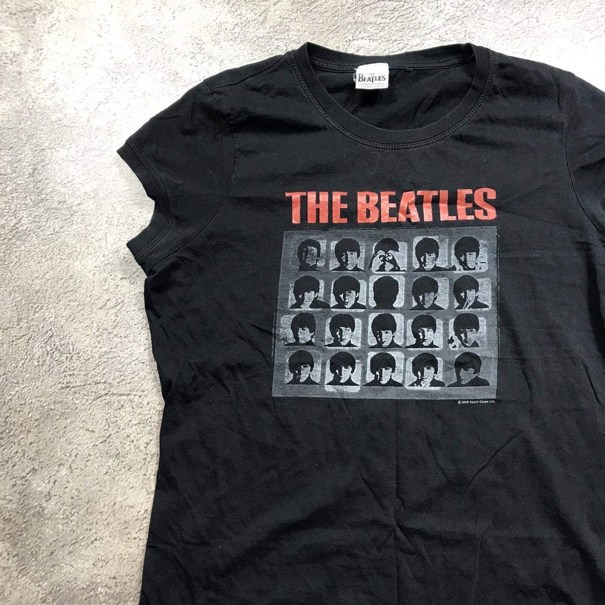 Band Tees VINTAGE BAND TEE THE BEATLES ROCK MUSIC FACES Y2K 90s Size M / US 6-8 / IT 42-44 - 2 Thumbnail