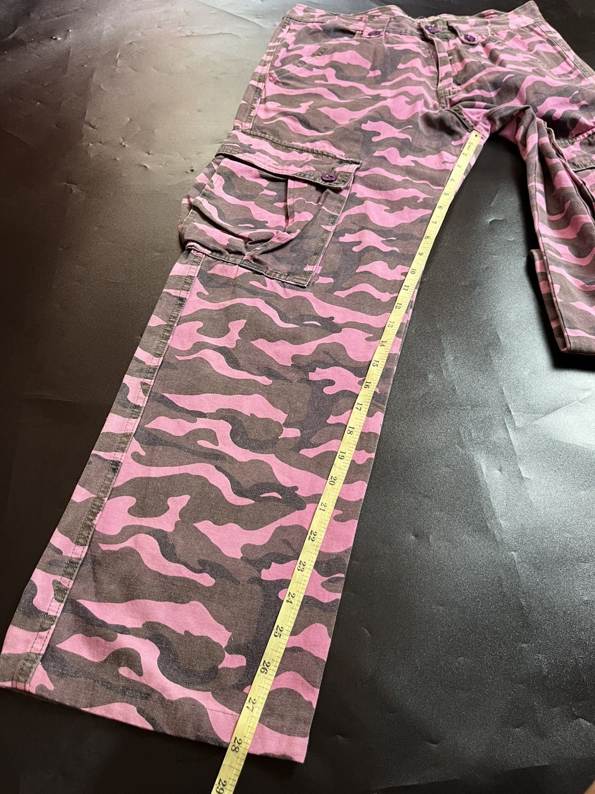 If Six Was Nine × Japanese Brand Japanese 291295 Homme multie pocket cargo cemo pink Size US 30 / EU 46 - 12 Thumbnail