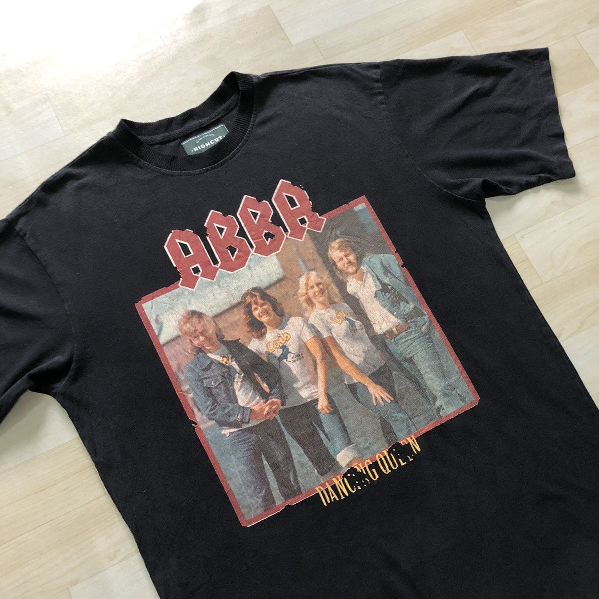 Band Tees ABBA 70s Pop Group Dancing Queen Band Size US L / EU 52-54 / 3 - 3 Thumbnail