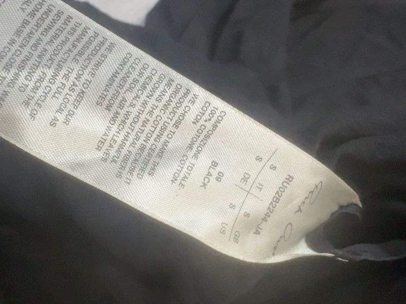 Rick Owens rick owens Splicing structure short sleeves Size US S / EU 44-46 / 1 - 7 Thumbnail