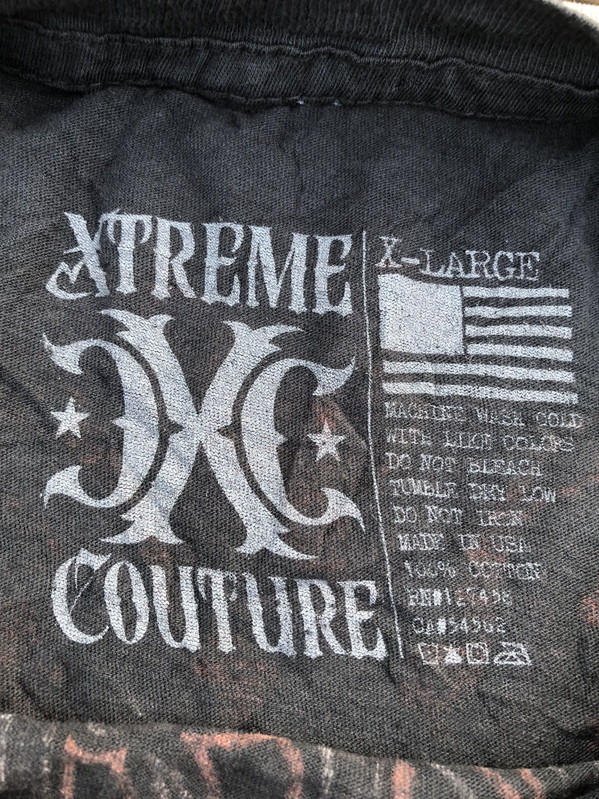 Affliction × Ed Hardy × Vintage Vintage Y2K Xtreme Couture Skulls Punk Affliction Tee Size US XL / EU 56 / 4 - 12 Thumbnail