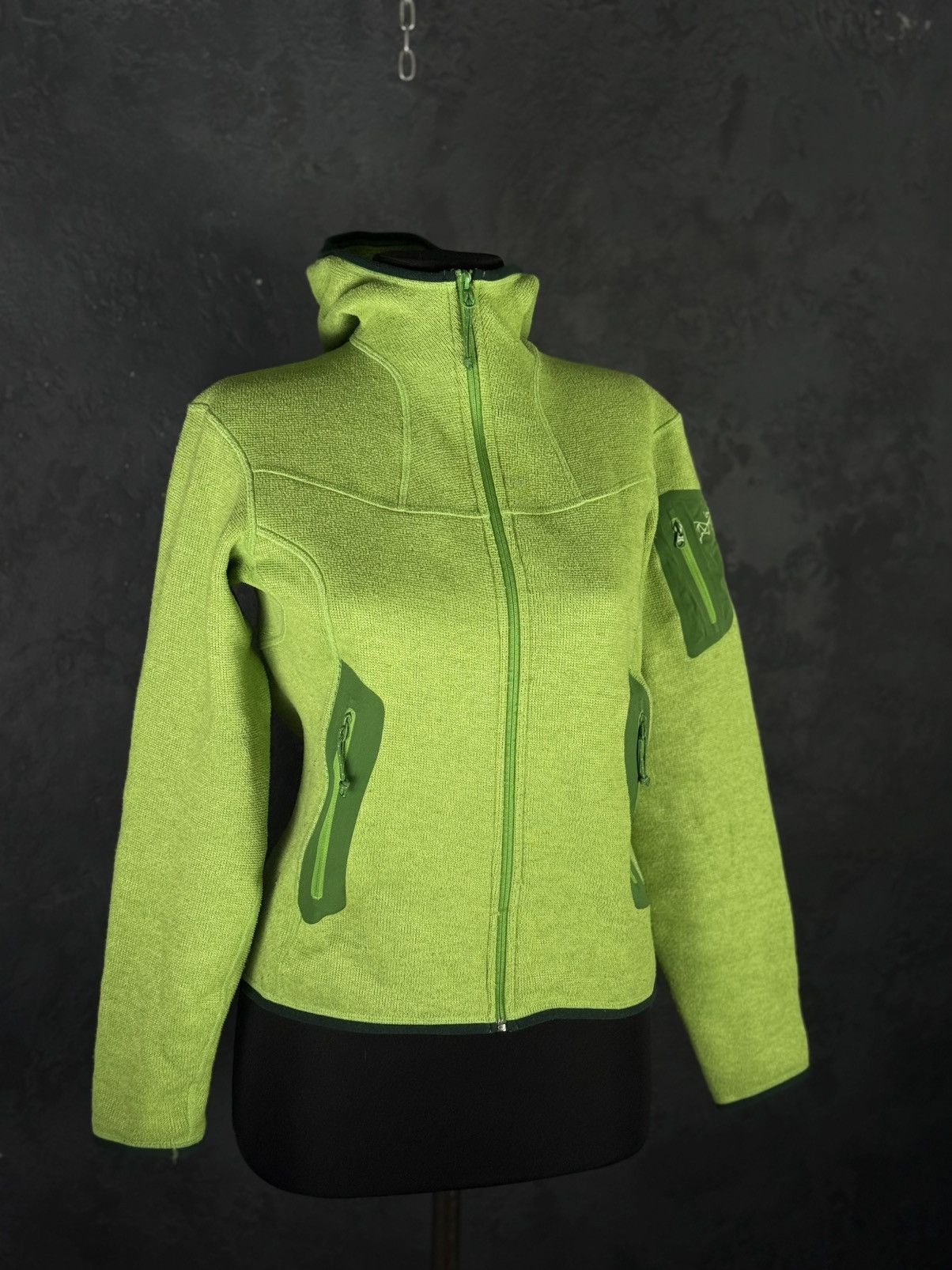 Arc'teryx Vintage Arcteryx Polartec Fleece Jacket Full Zip Hoodie SizM Size M / US 6-8 / IT 42-44 - 2 Thumbnail