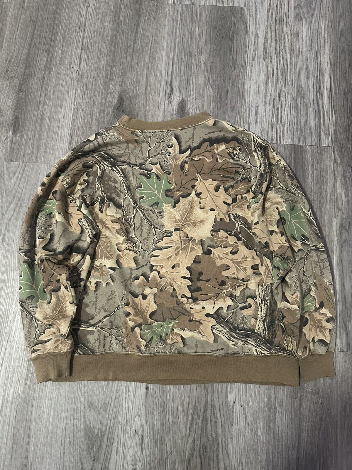 Vintage Vintage camo crewneck Size US L / EU 52-54 / 3 - 5 Thumbnail
