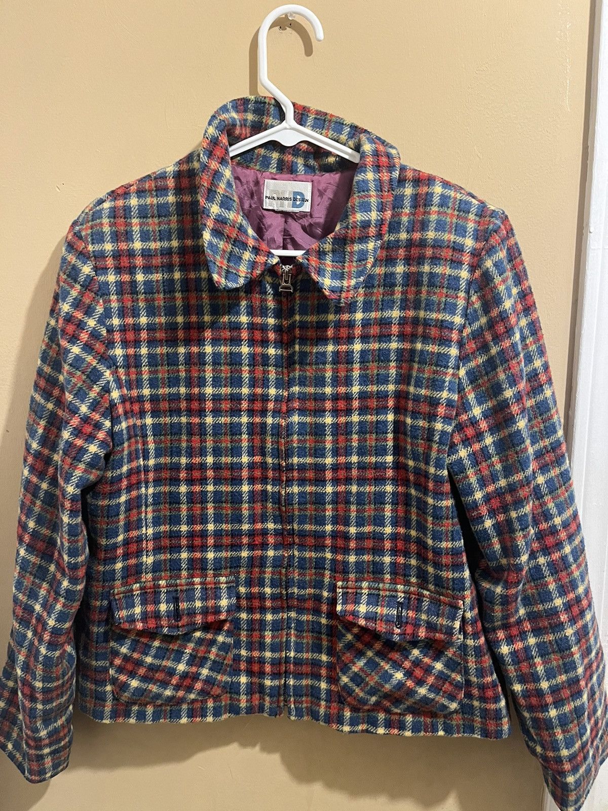 Japanese Brand × Vintage Vintage Plaid sweater Size US S / EU 44-46 / 1 - 1 Preview