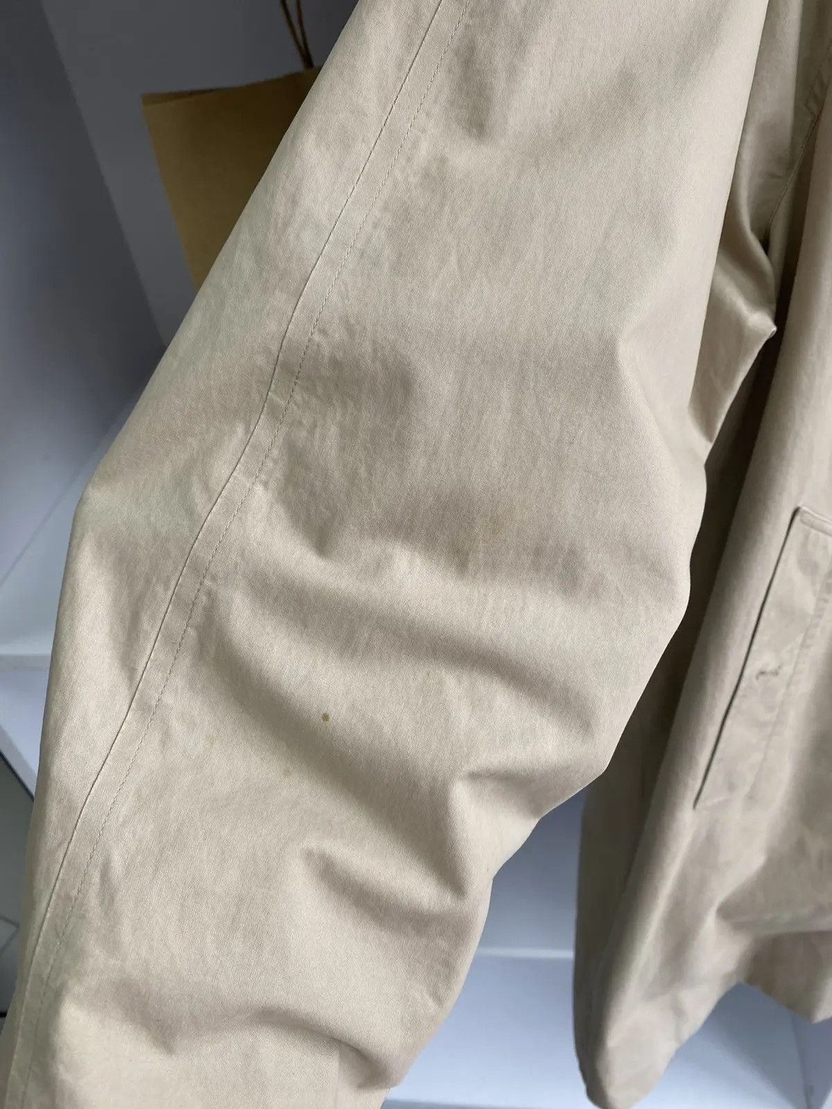 Burberry × Vintage Vintage Burberry Nova Check Beige Coat Size US S / EU 44-46 / 1 - 6 Thumbnail
