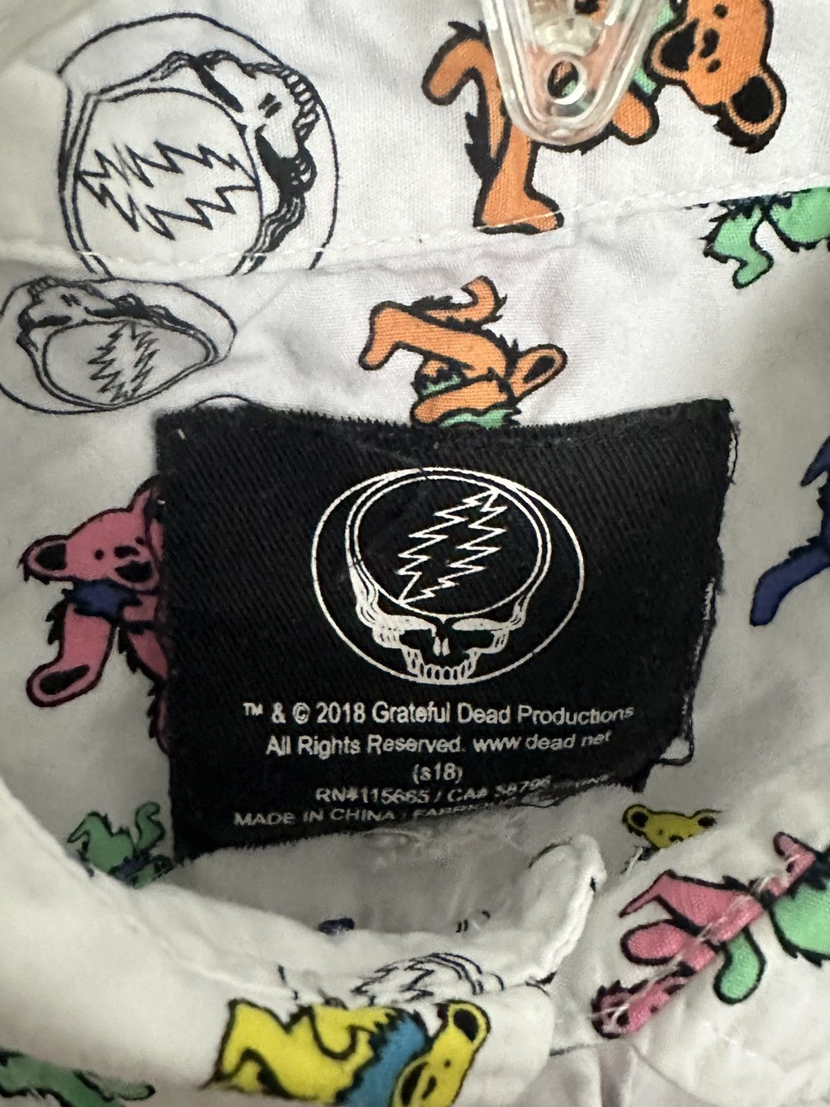 Grateful Dead Grateful dead button up Size US S / EU 44-46 / 1 - 2 Thumbnail