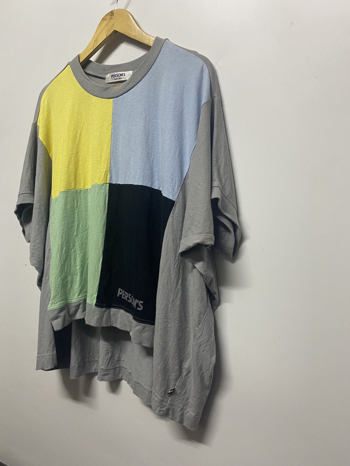 Designer × PERSON'S Person’s T Shirts Block Color Size L / US 10 / IT 46 - 3 Thumbnail