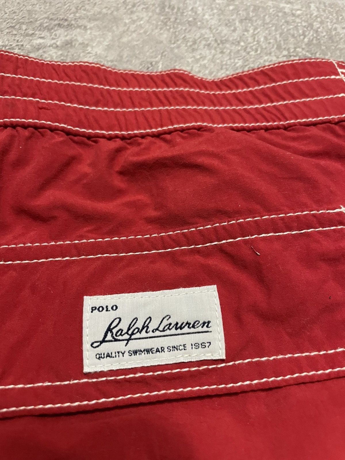 Polo Ralph Lauren × Vintage Vintage Polo Ralph Lauren Nylon Shorts Y2K Size US 30 / EU 46 - 15 Thumbnail