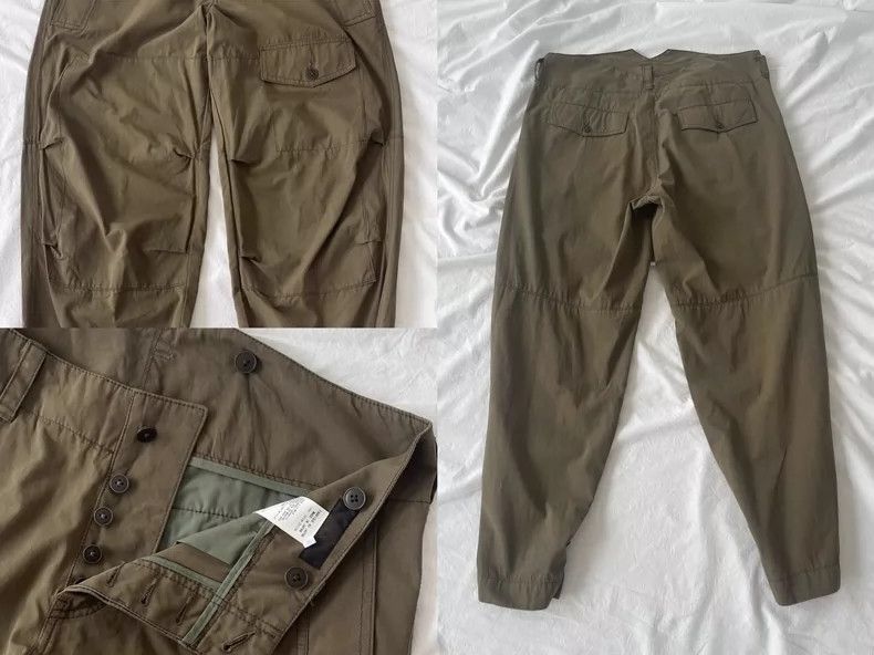 Yohji Yamamoto Yohji Yamamoto size 3 Army Green Vintage Strap Overalls pa Size US 30 / EU 46 - 5 Thumbnail