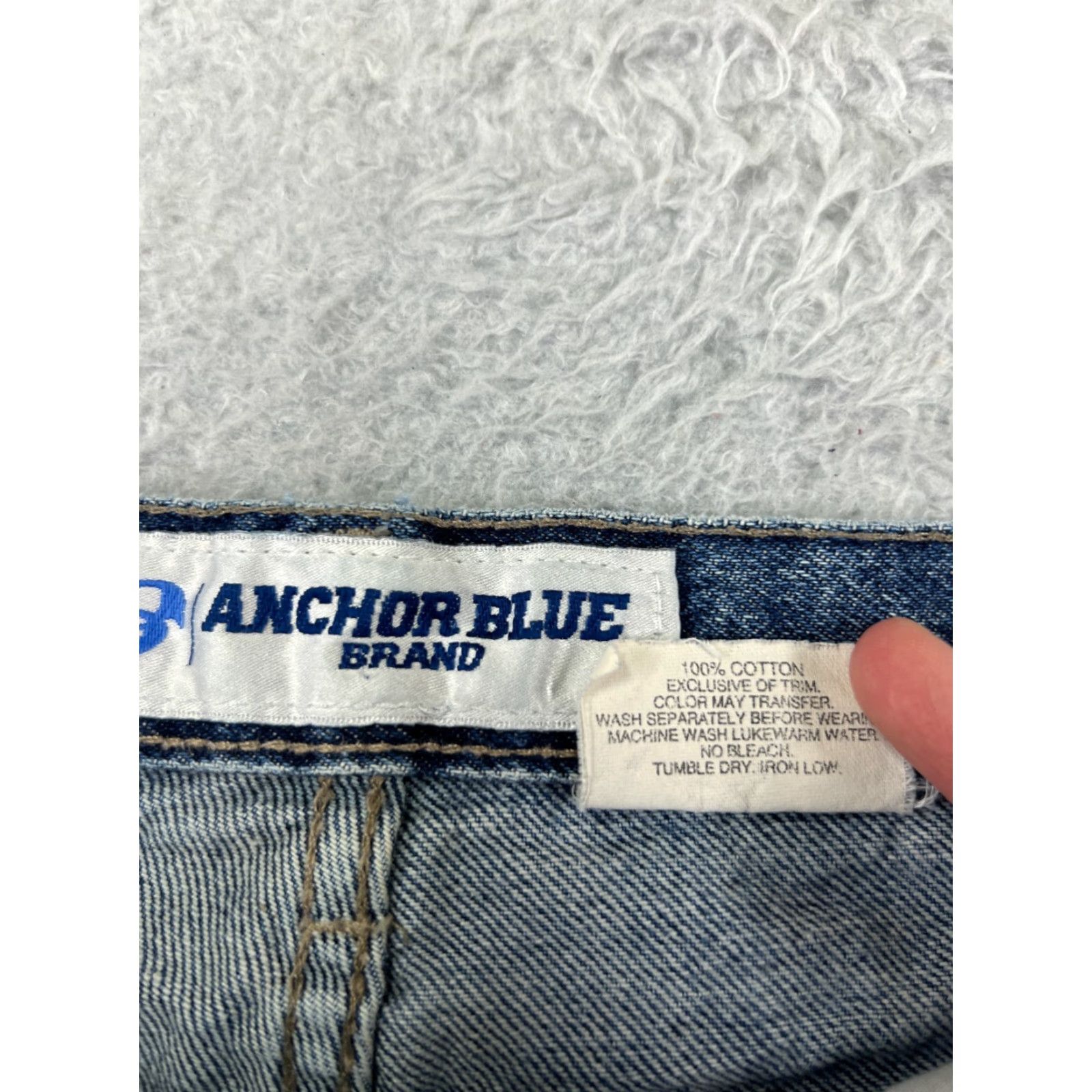 Anchor Blue VINTAGE AnchorBlue Jeans Women 3 Blue Denim Bootcut 100% Cotton Canada Size 26" / US 2 / IT 38 - 4 Thumbnail