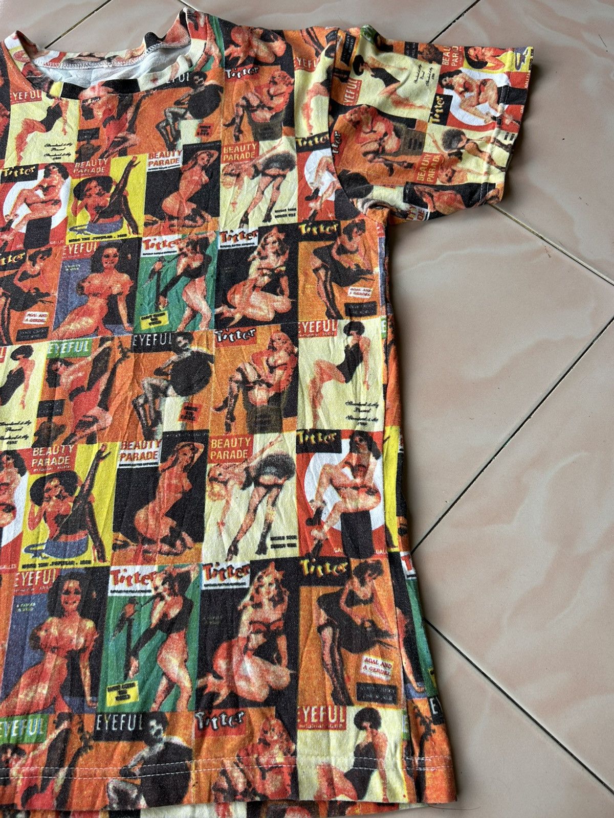 Hot Model Sex × Japanese Brand Beauty Parade Hot Sexy Girls Fullprinted Tshirt Size US S / EU 44-46 / 1 - 4 Thumbnail