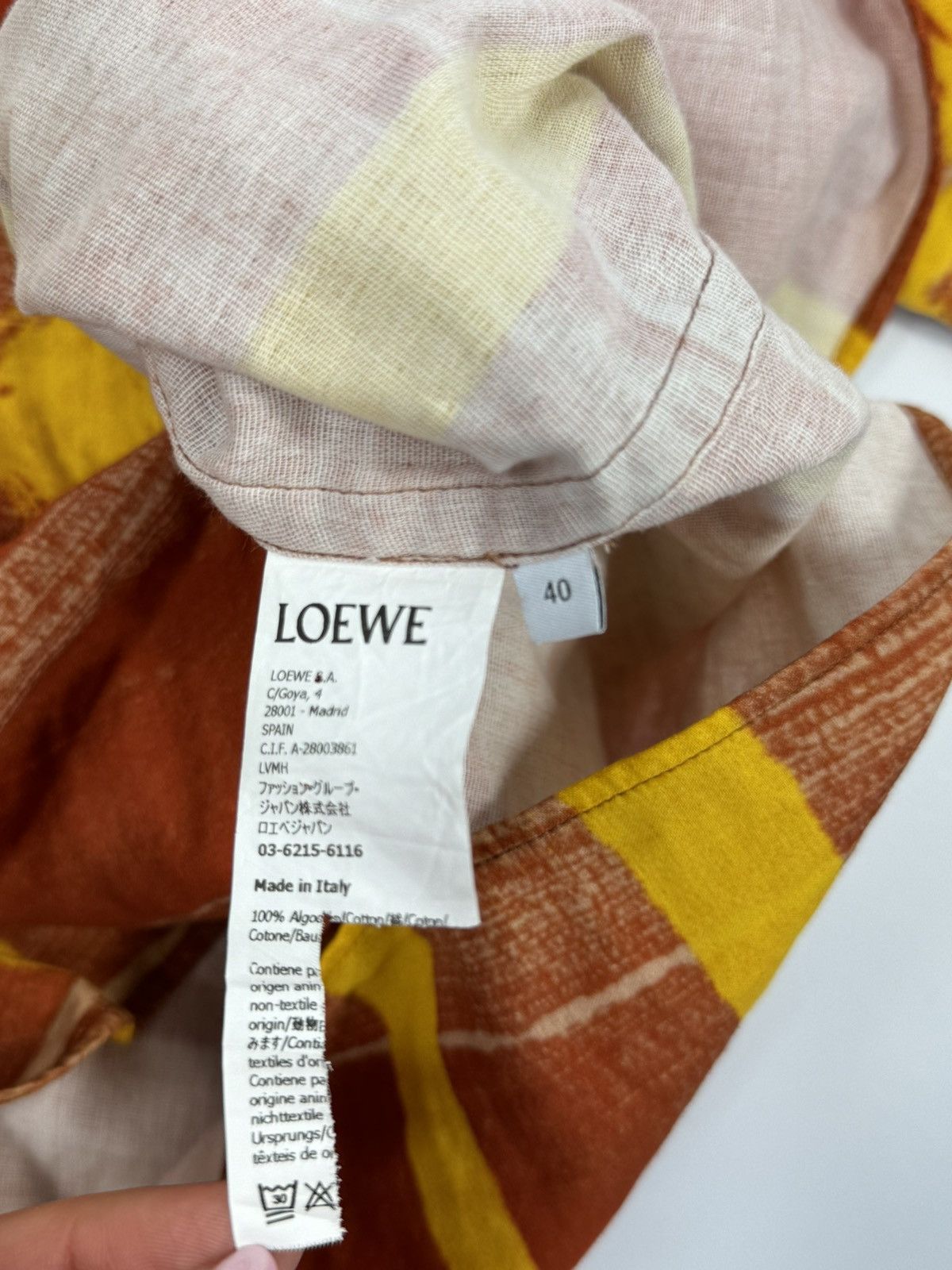 Loewe LOEWE PAULA’S IBIZA OVERSIZED PALM PRINT SHIRT Size US L / EU 52-54 / 3 - 5 Thumbnail