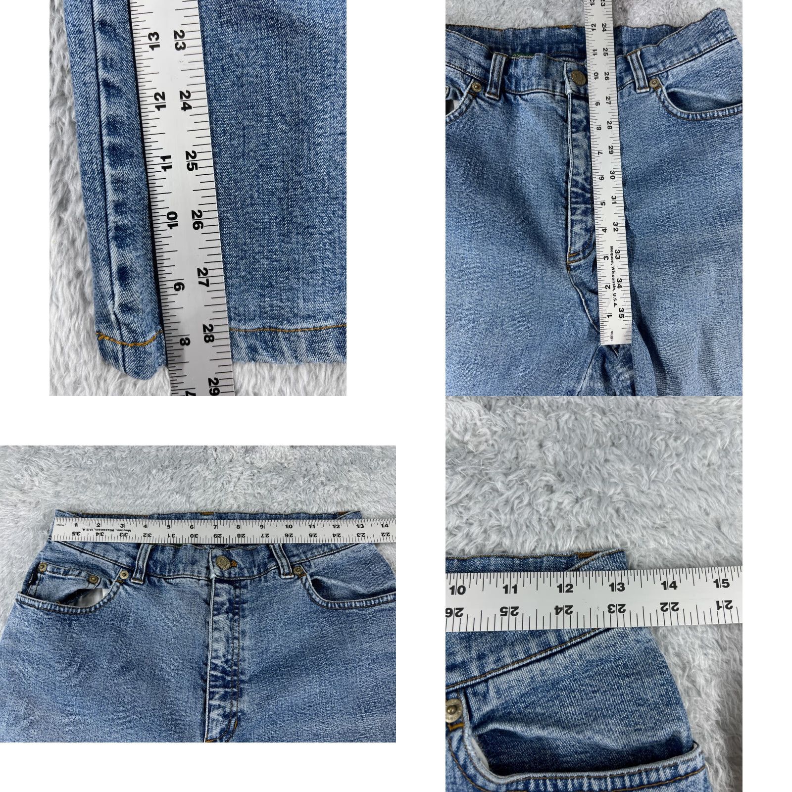 Ralph Lauren Ralph Lauren Jeans Women 6 Blue Denim Cotton High Rise Mom 26x28 Size 28" / US 6 / IT 42 - 8 Thumbnail