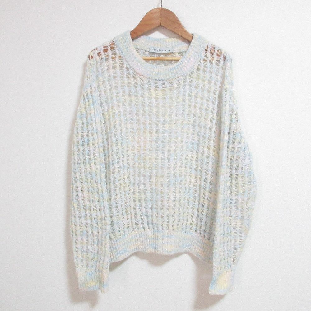 Other Other RUSKA VAUNI Low Gauge Cotton Pullover Textile Tops DUTY FREE for USA Size ONE SIZE - 1 Thumbnail