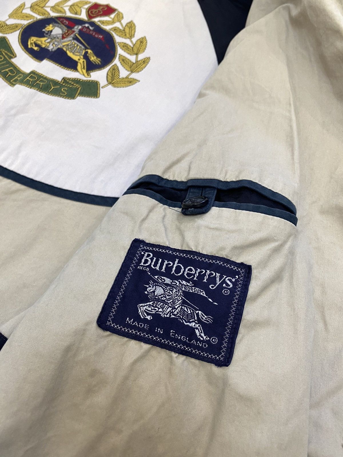 Burberry 90s Vintage Burberrys Prorsum Nova Check Trench Coat Belted Size US XL / EU 56 / 4 - 11 Thumbnail