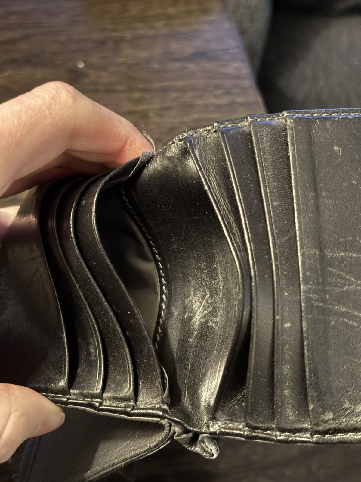 Maison Margiela Dark Grey Stitch Wallet Size ONE SIZE - 11 Thumbnail