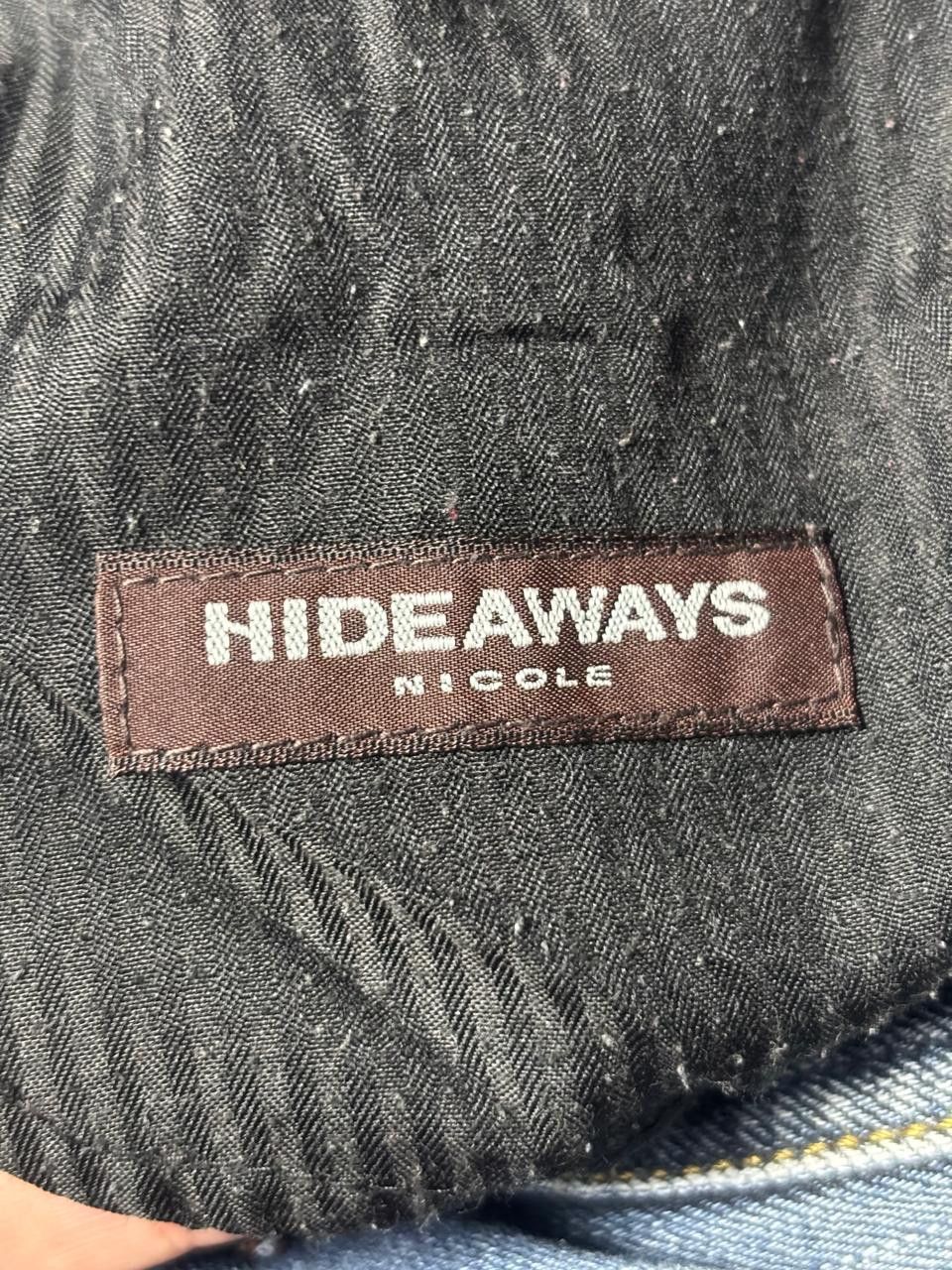 Japanese Brand 2000s Hideways Nicole Club For Men Slim Bootcut Jeans Size US 30 / EU 46 - 6 Thumbnail